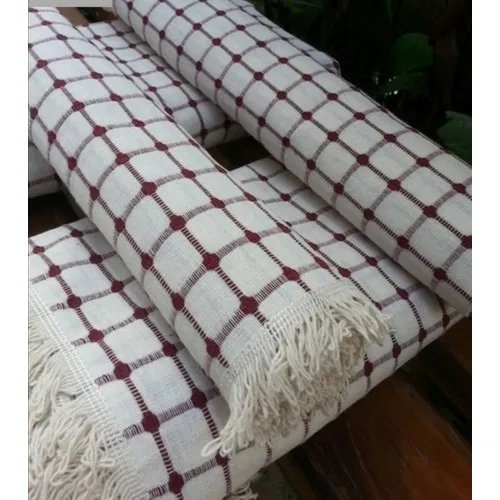 Miss Linda Home Collection Cotton Buldan Work Sofa Bed Cover (180*200 Cm)