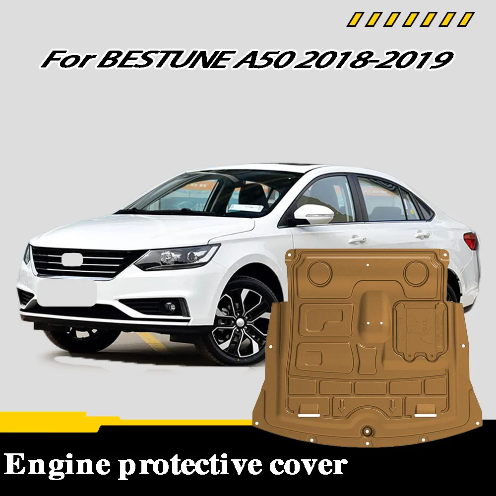 

Vehicle - Specific Splash - Proof Durable Sturdy Engine Undercover And Lower Mudguard For BESTUNE A50 2018-2019 1.5L