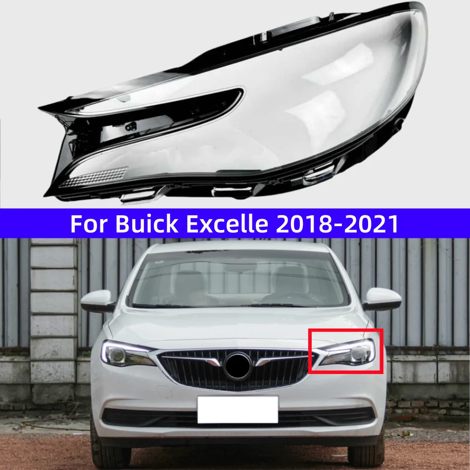 

Автомобильные аксессуары для Buick Excelle 2018 2019 2020 2021, накладка на переднюю фару, абажур, линза, налобный фонарь из оргстекла