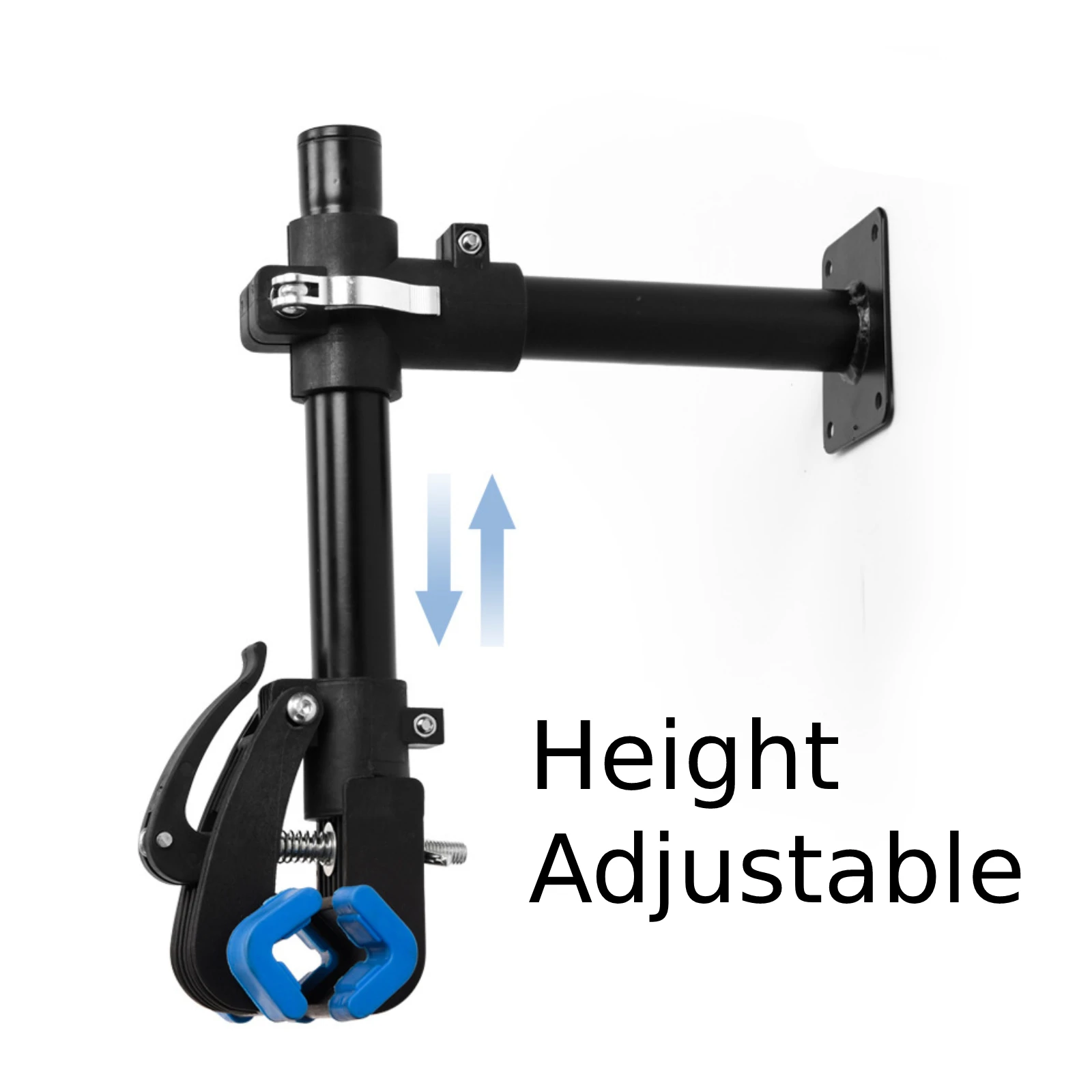 Adjustable Bicycle Wall Mount Rack Hanger Bike Repair Stand Home Maintenance Clamp Holder Garage Mechanic Workstand Clamp Clip