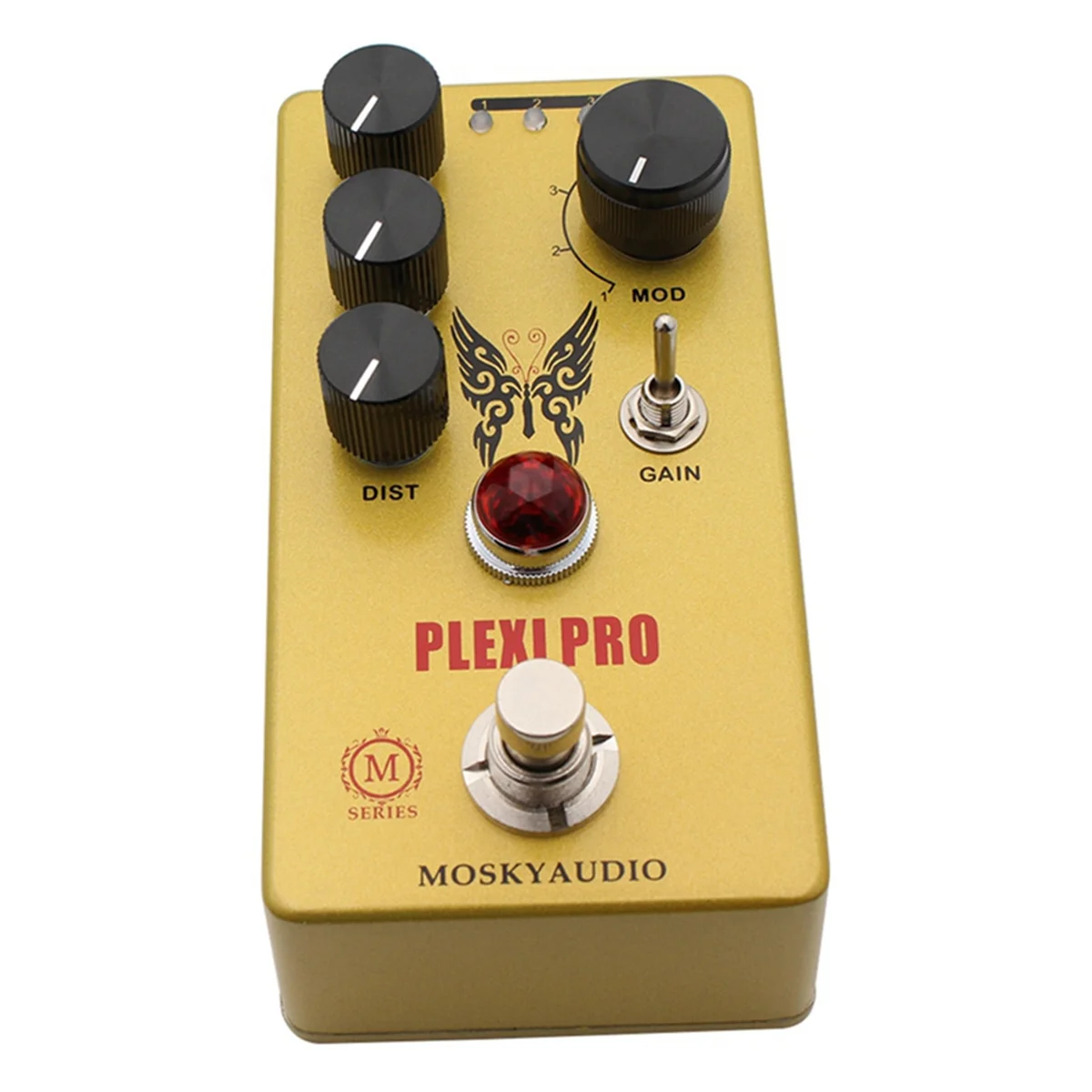 

MOSKYAUDIO PLEXI PRO Guitar Pedal Tuner Pedal Distortion with 4 Models and True Bypass