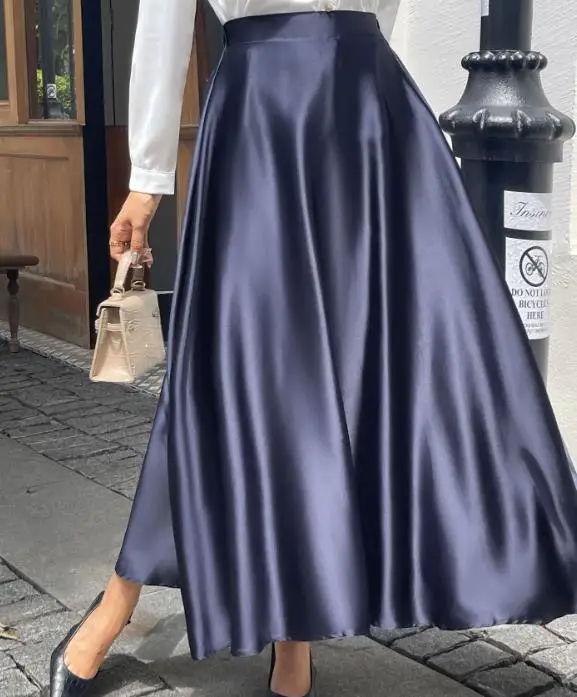 2025 Herfst/Winter Nieuwe Damesmode Elegant Temperament Hangende Lange Rok, Halve Rok, Dameskleding