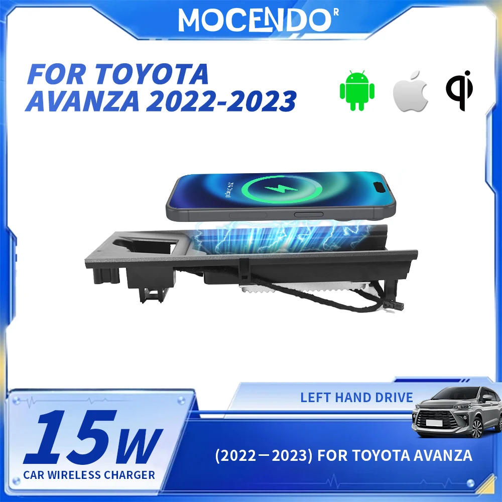 

For Toyota Avanza 2022 2023 LHD car charger fast charging accesorios de auto fit xiaomi,iphone phone car charger
