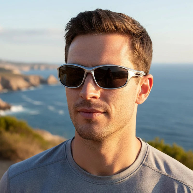 نظارات شمسية رياضية لركوب الدراجات للنساء نظارات تسلق الجبال والتزلج الخارجية Y2k نظارات شمسية مستقطبة مضادة للأشعة فوق البنفسجية للرجال 3245