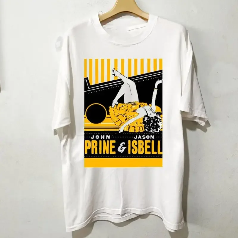 Jason Isbell 2025 Poster Weißes T-Shirt Alle Größen S bis 45Xl Jn695