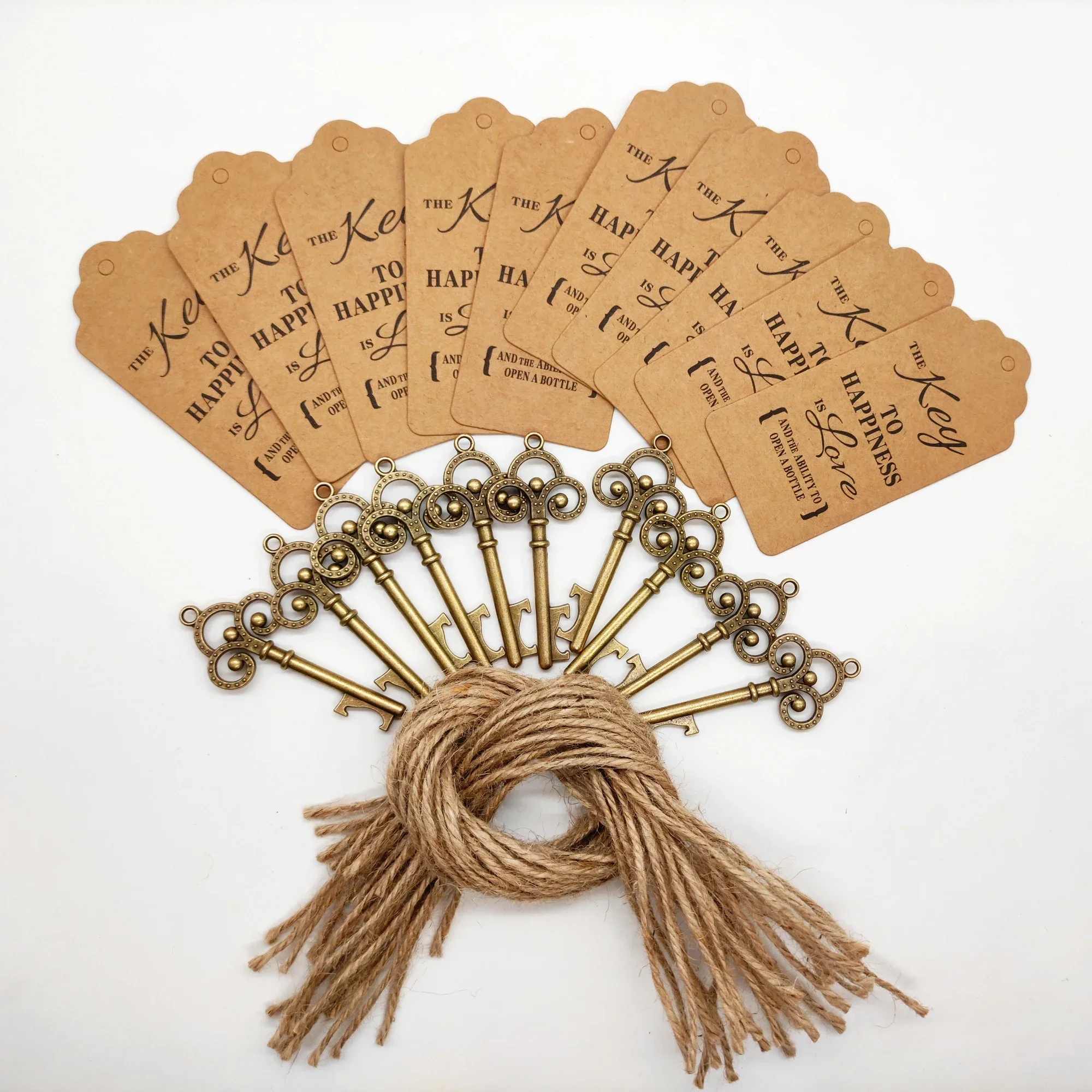 

Свадебный ключ, открывалка для бутылок, винтажный стиль, подарок на память для пар, романтический декор для свадьбы и практичный подарок для гостей, уникальный свадебный сувенир