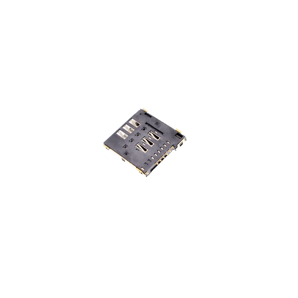 1PCS New Good Quality Micro SIM Card Connector Patch Self-Piercing 6+1 P / 8+1 P SIM Card Slot Socket MUP-C792