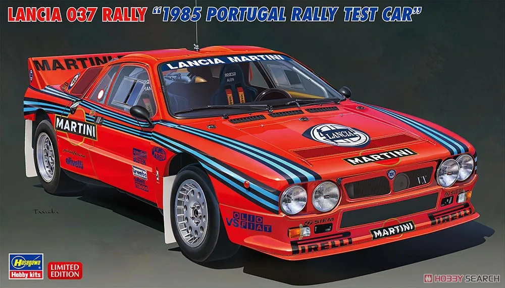 

Hasegawa 20631 Static Assembled car Model 1/24 Scale For LANCIA 037 1985 Rally car Model Kit