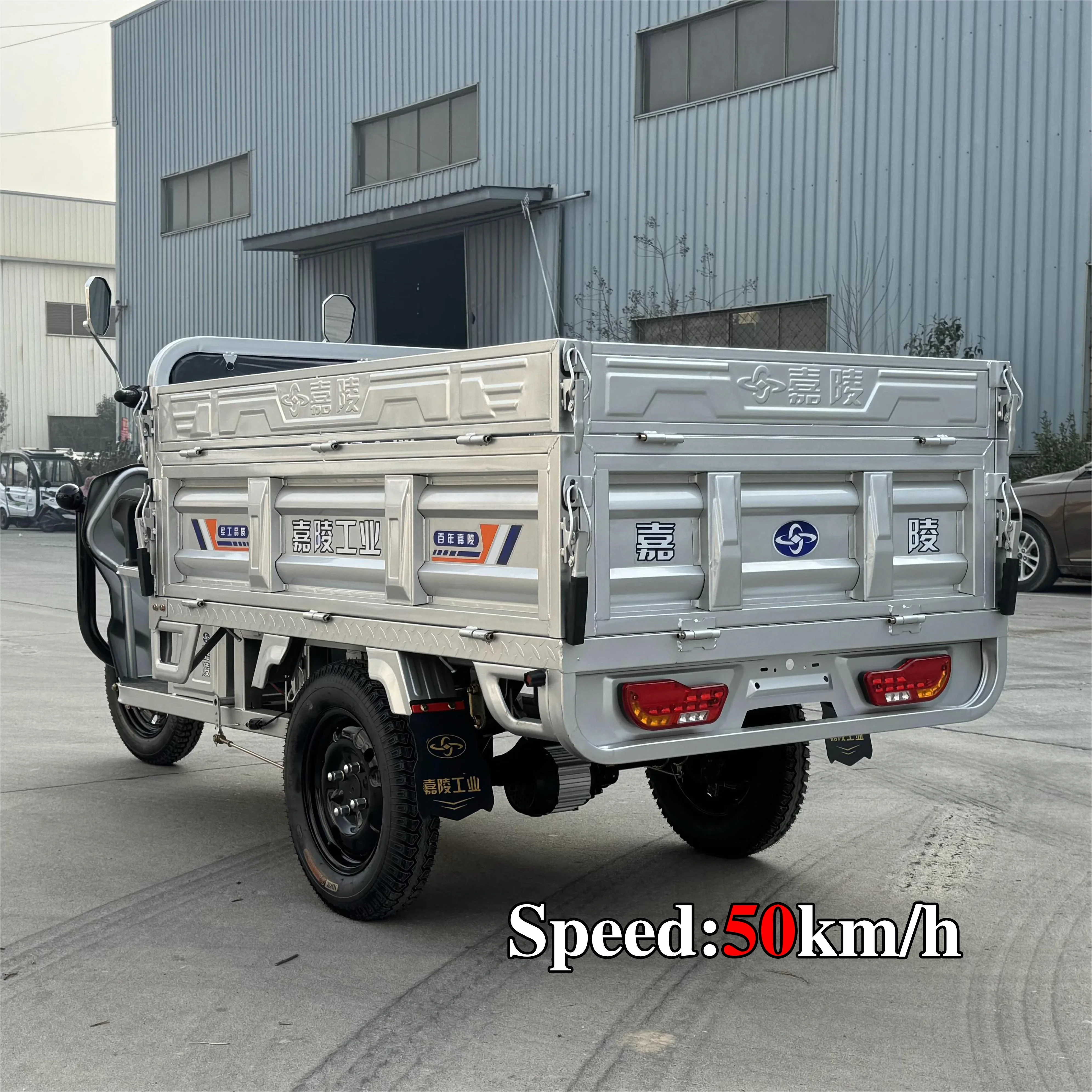 

Three-wheeled cargo electric tricycle, high power 60v 1000W