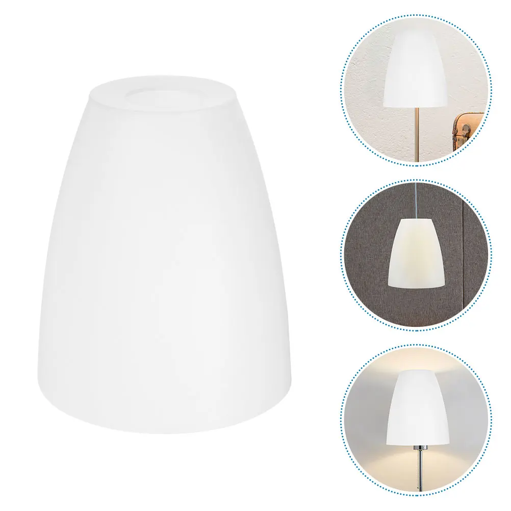 

5pcs Plastic Shades Replacement Small Light Shades Decorative For Table Lamp Desk Lamp Cover Flat Mouth Durable Easy Install
