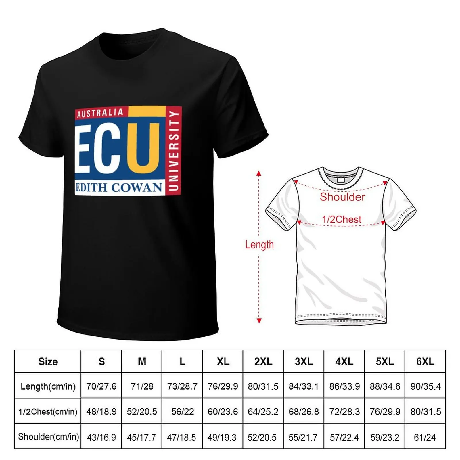 Edith Cowan T-Shirt No Iron Casual Short Sleeve Top