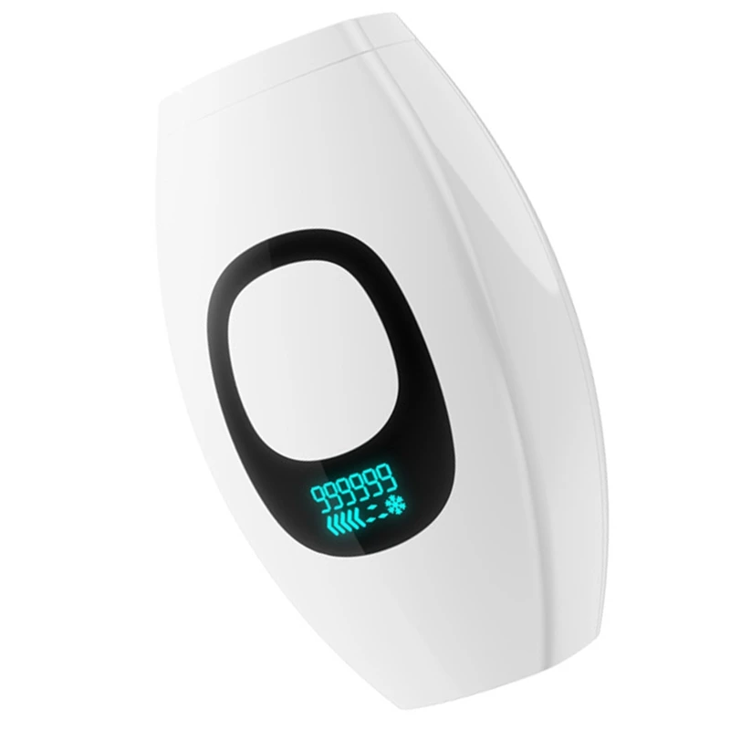 ABKR-Epilatore per depilazione per donna Depilatore flash Impulsi LCD Epilatore permanente Depilazione indolore, Spina americana