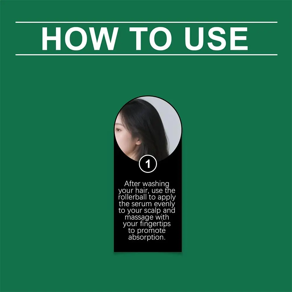 جوهر العناية بالشعر 20 مللي مصل لفة على علاج فروة الرأس مكافحة تساقط الشعر تركيبة سماكة مستخلص نباتي طبيعي العناية #5