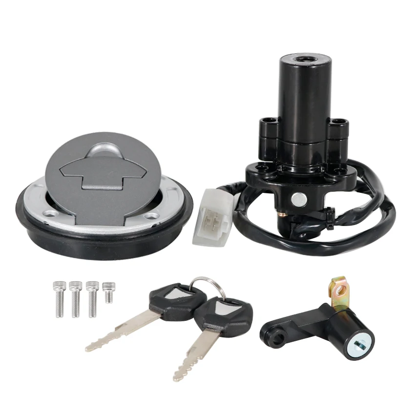 Juego de interruptor de bloqueo de llave de encendido, Kit de llaves de motocicleta para Yamaha MTN250-A MT25 MT-25 MT25 MT-25 ABS 2020-2024 OEM:BGJ-XH250-00
