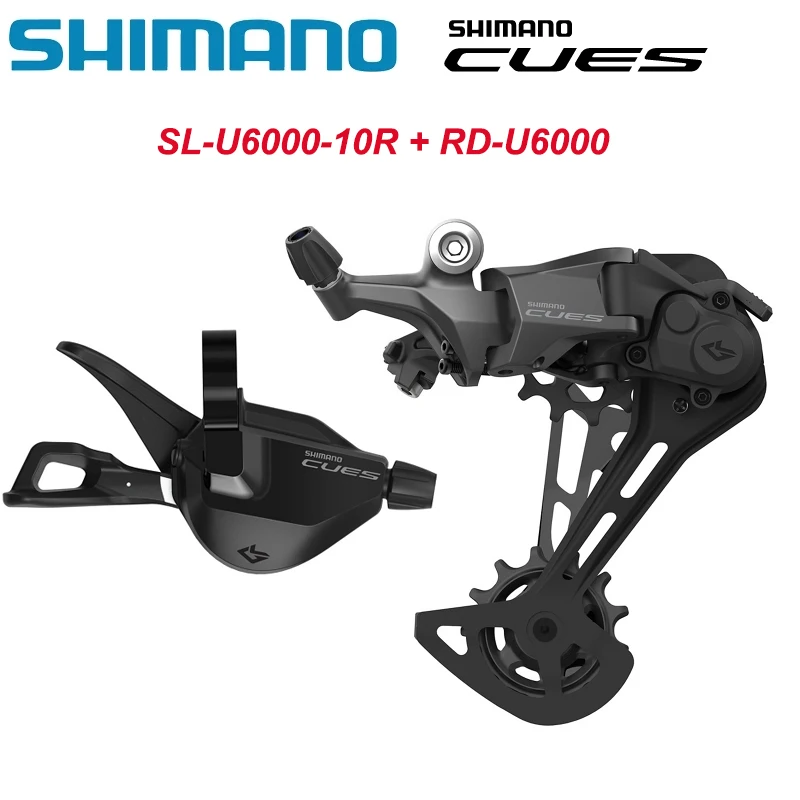 

10 скоростной групповой набор SHIMANO сигналов U6000 для горного велосипеда, фотоэлемент переключения передач, задние переключатели 10 В, 10 S, детали групповой установки