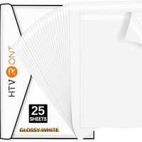 HTVRONT Printable Vinyl Sticker Paper Waterproof Printable Vinyl for Laser & Inkjet Print 8.5\