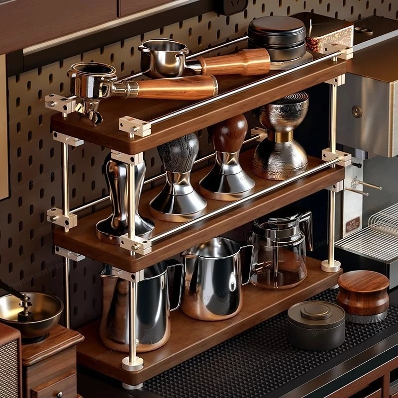 For Coffee Cup and Tea Cup Storage Rack, Dining Table, Bar Side Cabinet, Optical Axis Rack