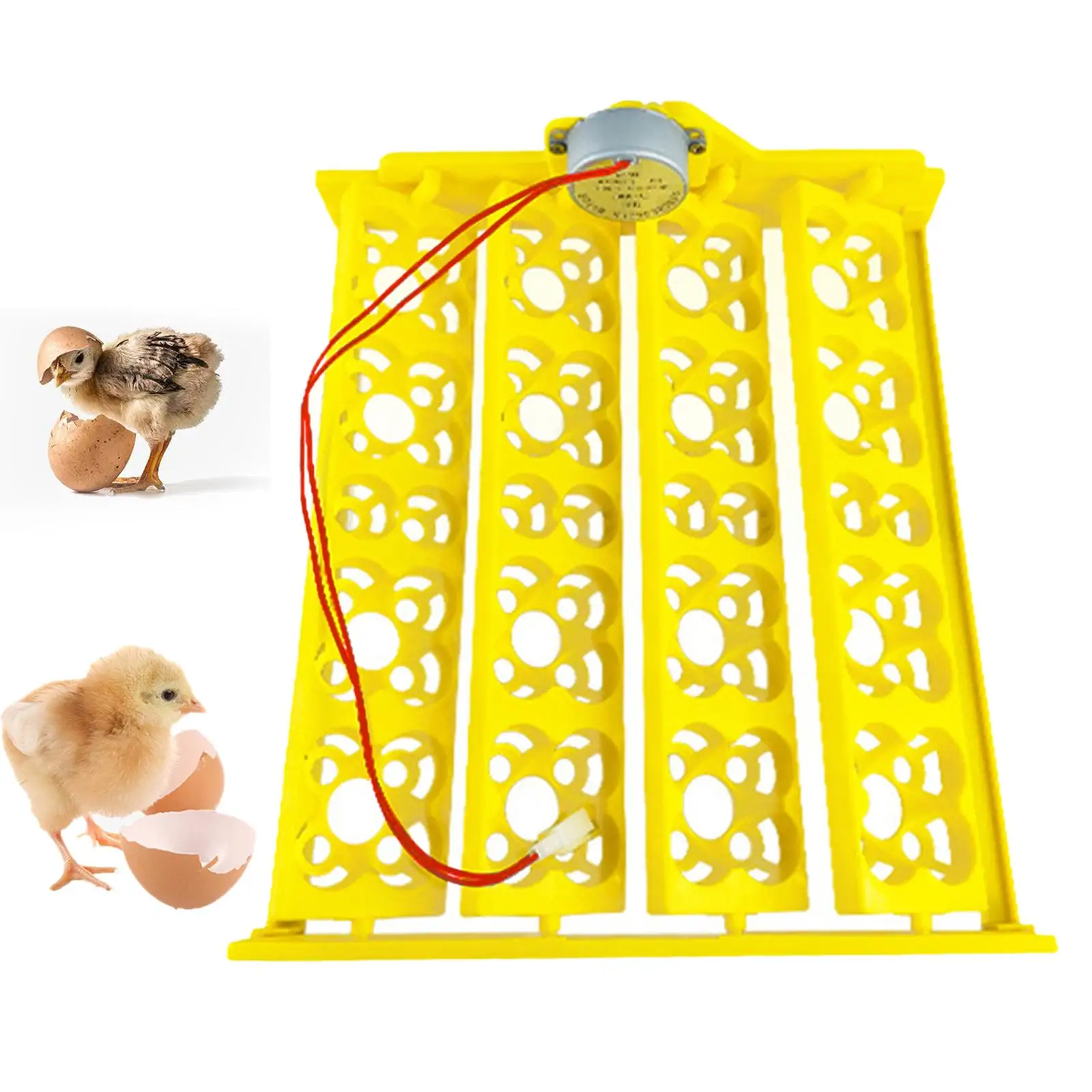 Automatic Egg Incubator Tray Automatic Egg Turner Turning Tray Accessories Automatic Turning Motor Egg Incubation Tray for Duck