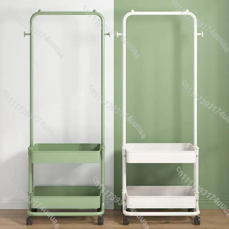 Floor to Ceiling Coat Rack Simple Bedroom Clothes Hat Drying Rack