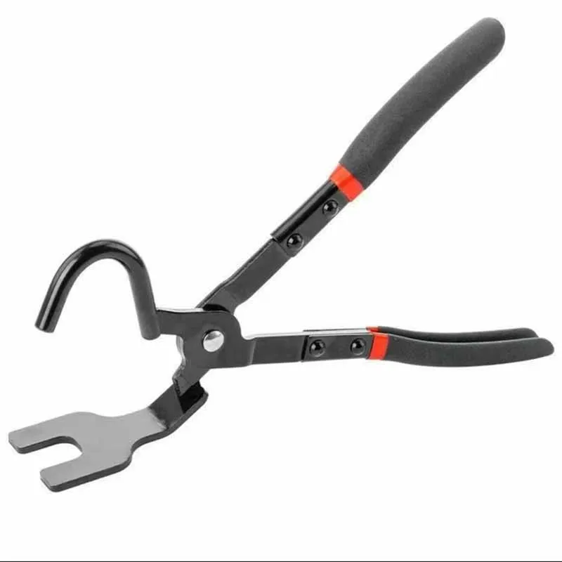 

Heavy Duty Steel Exhaust Hanger Disassembly Pliers - Universal Rubber Pad Clamp for Car Muffler System Repair