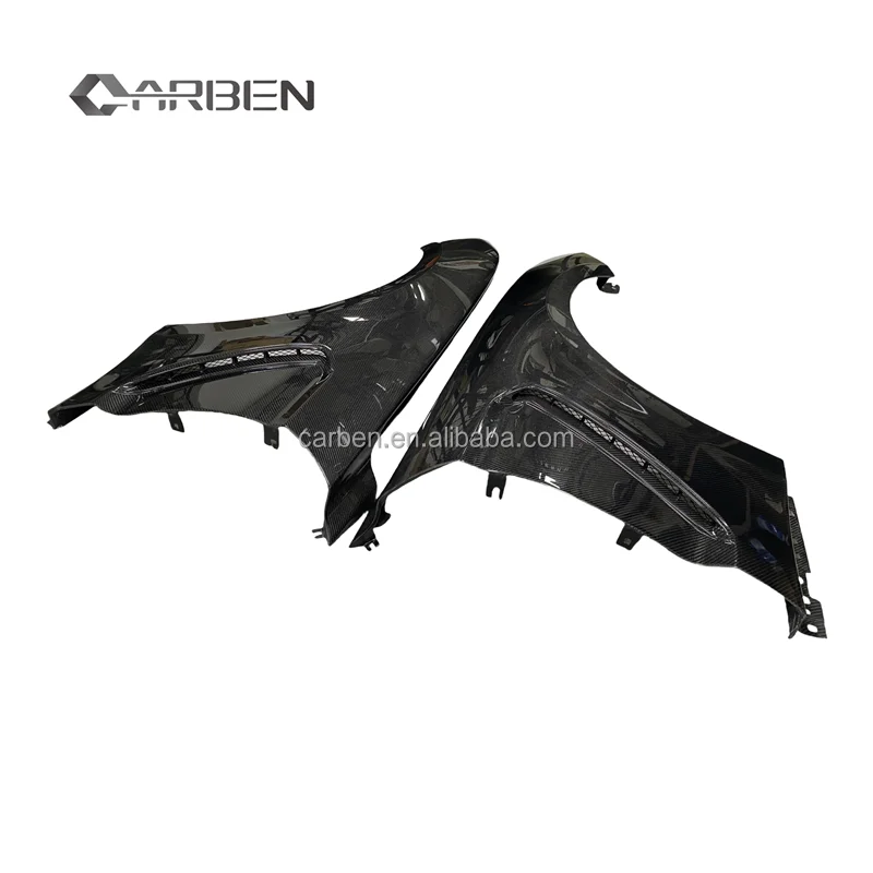 

NEW For Ford Mustang Mustang Carbon Fiber Fenders 14-17 Mustang GT350 Style Fenders High Quality Lightweight Front Fenders