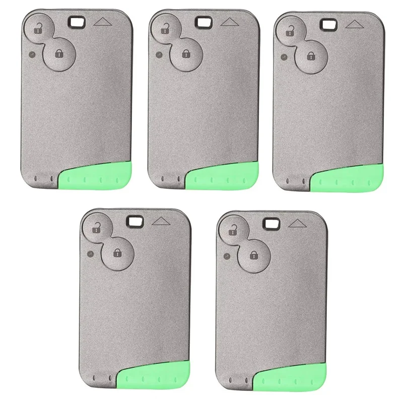 

A04F-For Renault Laguna Espace Vel-Satis 2 Button Remote Key Replacement ID46 PCF7947 Chip 433Mhz Keyless Card Fob 5PCS Accessor
