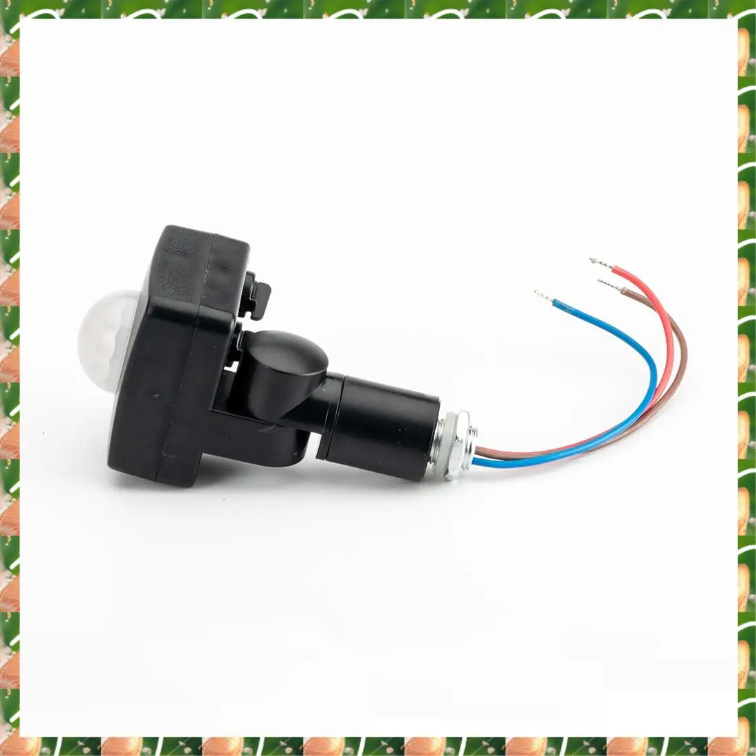 

JAJA AC85-265V IP65 Датчик движения Регулируемый PIR-переключатель Ультратонкий светодиодный светильник PIR Открытый датчик движения Детектор