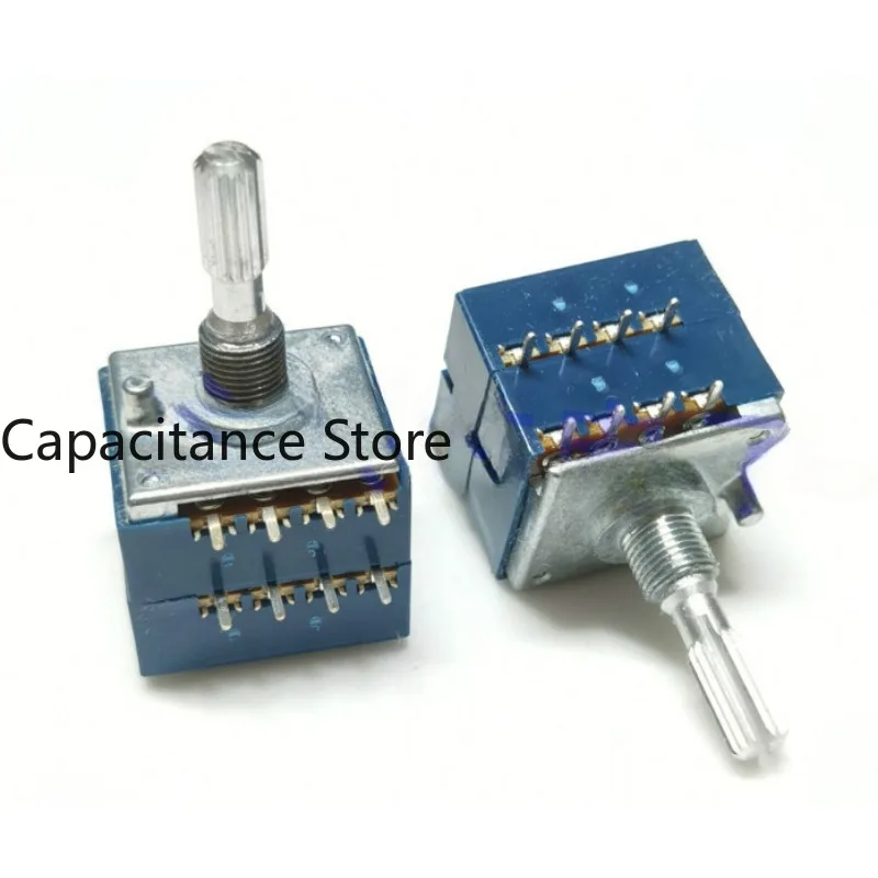 

5PCS 27 type fever level amplifier potentiometer A50K A100K with equal noise tap 8 pins