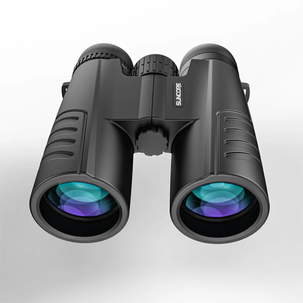 

Suncore YQ12X42 уличный HD телескоп портативный водонепроницаемый бинокль для наблюдения за птицами для охоты, кемпинга, FMC покрытие BAK4 призма