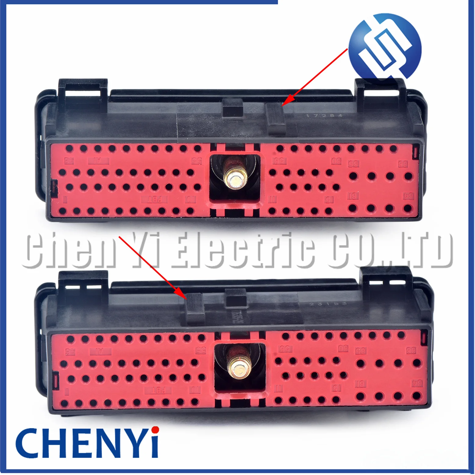 68 Pin Automotive waterproof connector 776315-1 776315-2 17284 With Pins For DETROIT Diesel 60 SERIES 14.L Engine Plug Socket