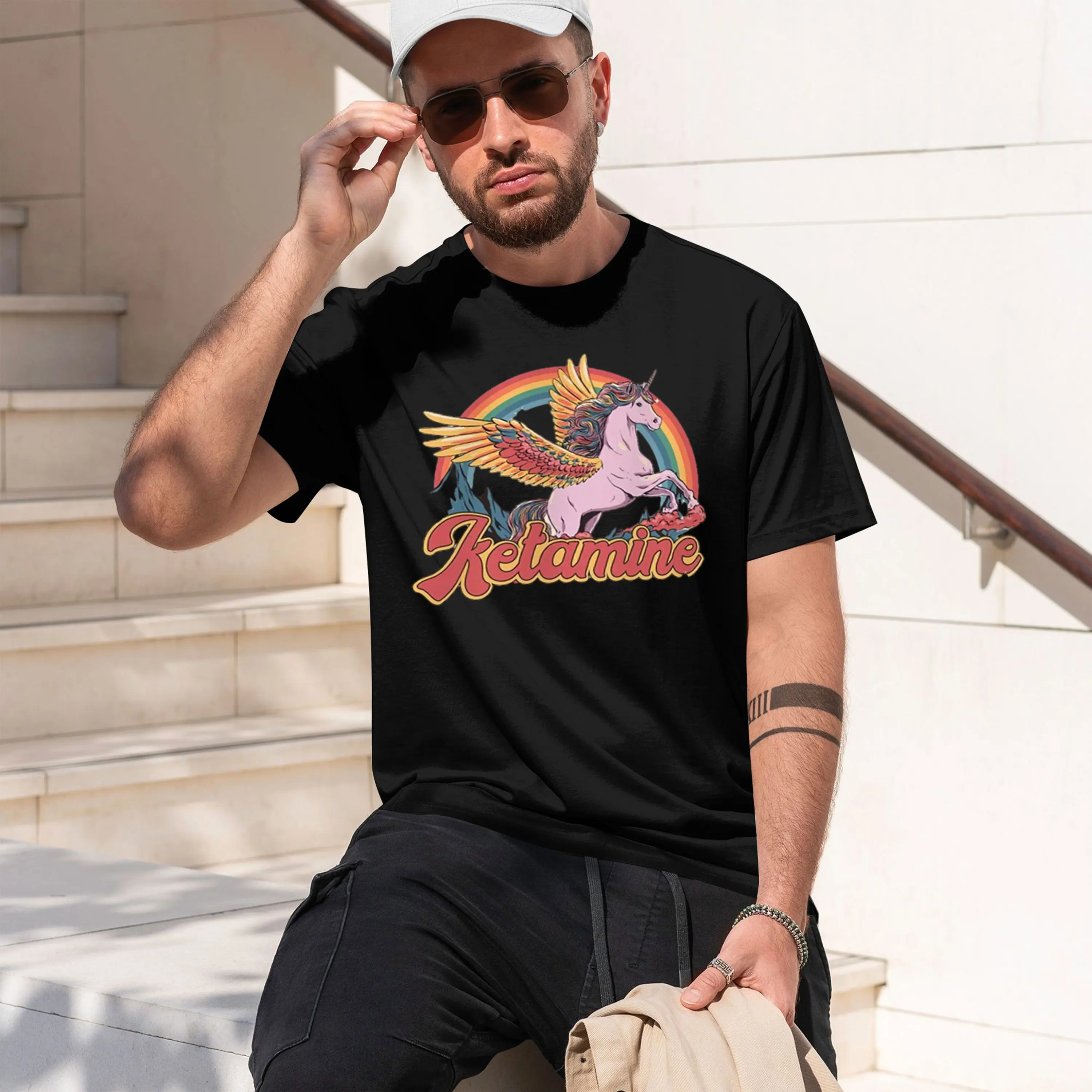 Funny Horse T Shirt Casual Short Sve Humor T-Shirt Male Tshirt Crew Ne Summer Harajuku Graph T Shirts 2026 New Model Short-sleev