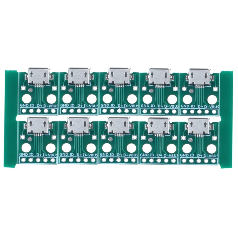 

10 шт. микро-Usb адаптер Dip 5Pin Женский Разъем