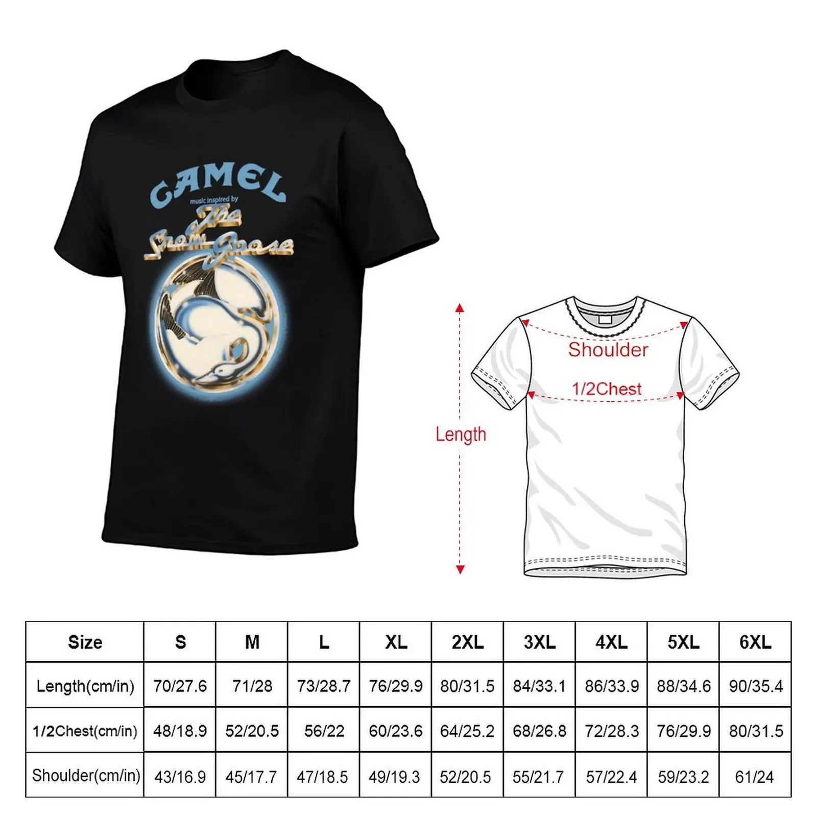 Camel Band T-Shirt t shirt personalised man t shirts for men casual man t shirt graphic T-shirt