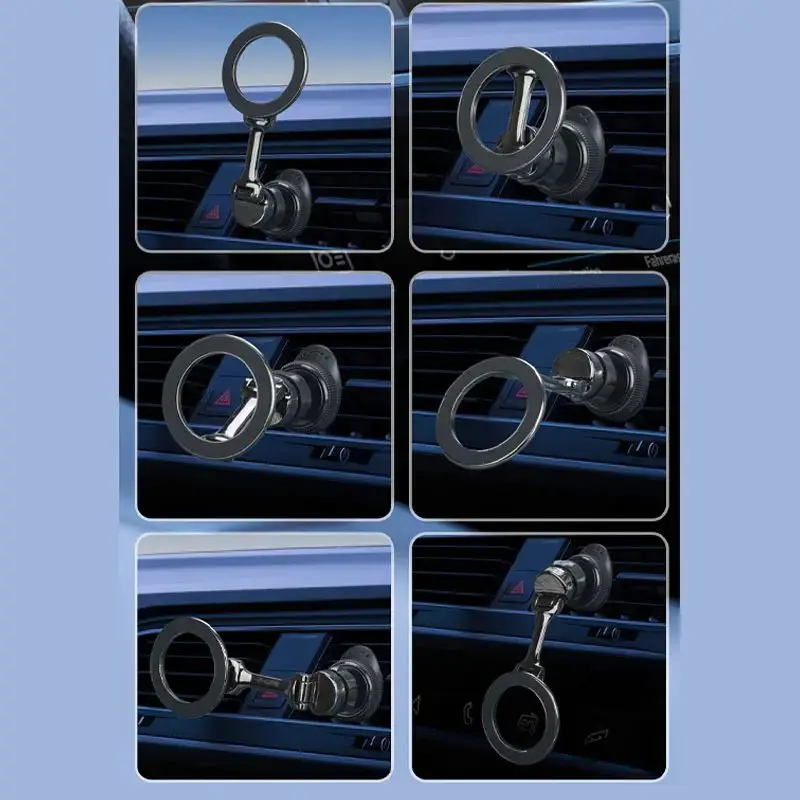 Verlängerungsstange, Autohalterung, Zubehör, universell, faltbar, magnetisch, Autotelefonhalter, Teile für 17 mm Kugelkopf, Basis, Magnethalter – Detail 2