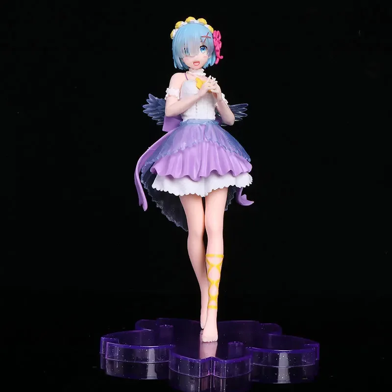 19cm Anime hand-drawing from zero to start a different world life Angel Reimu cute beauty hand-drawing model birthday gift