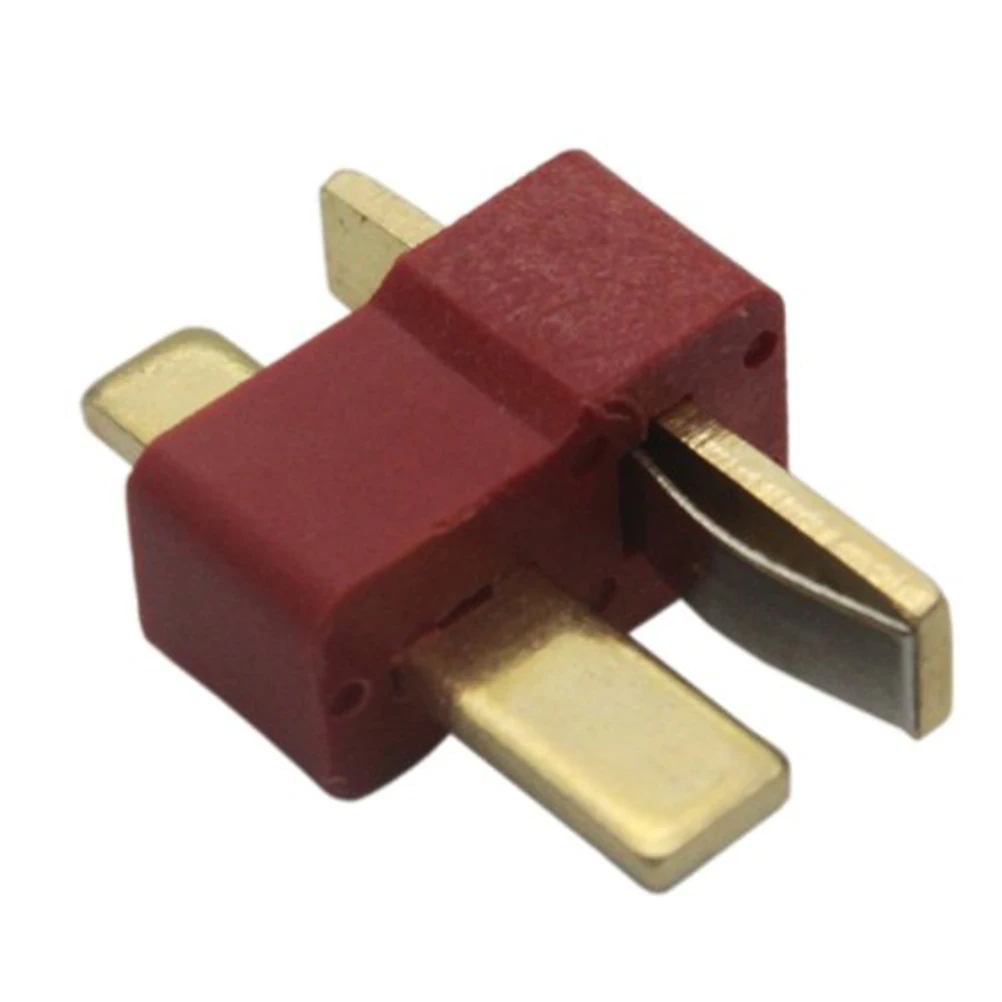 

Pairs T-plug Connectors 10 Male 10 Female Red Black 20 Shrink Tubing Gold Plated Copper RC Hobby Car Plane Helicopter