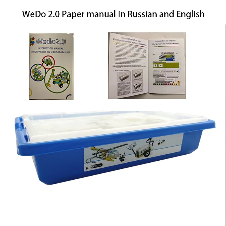 

New WeDo 2.0 Educational FunctionsParts Compatible 45300 Core Set Building Blocks DIY Toys Christmas Gifts Charge Version