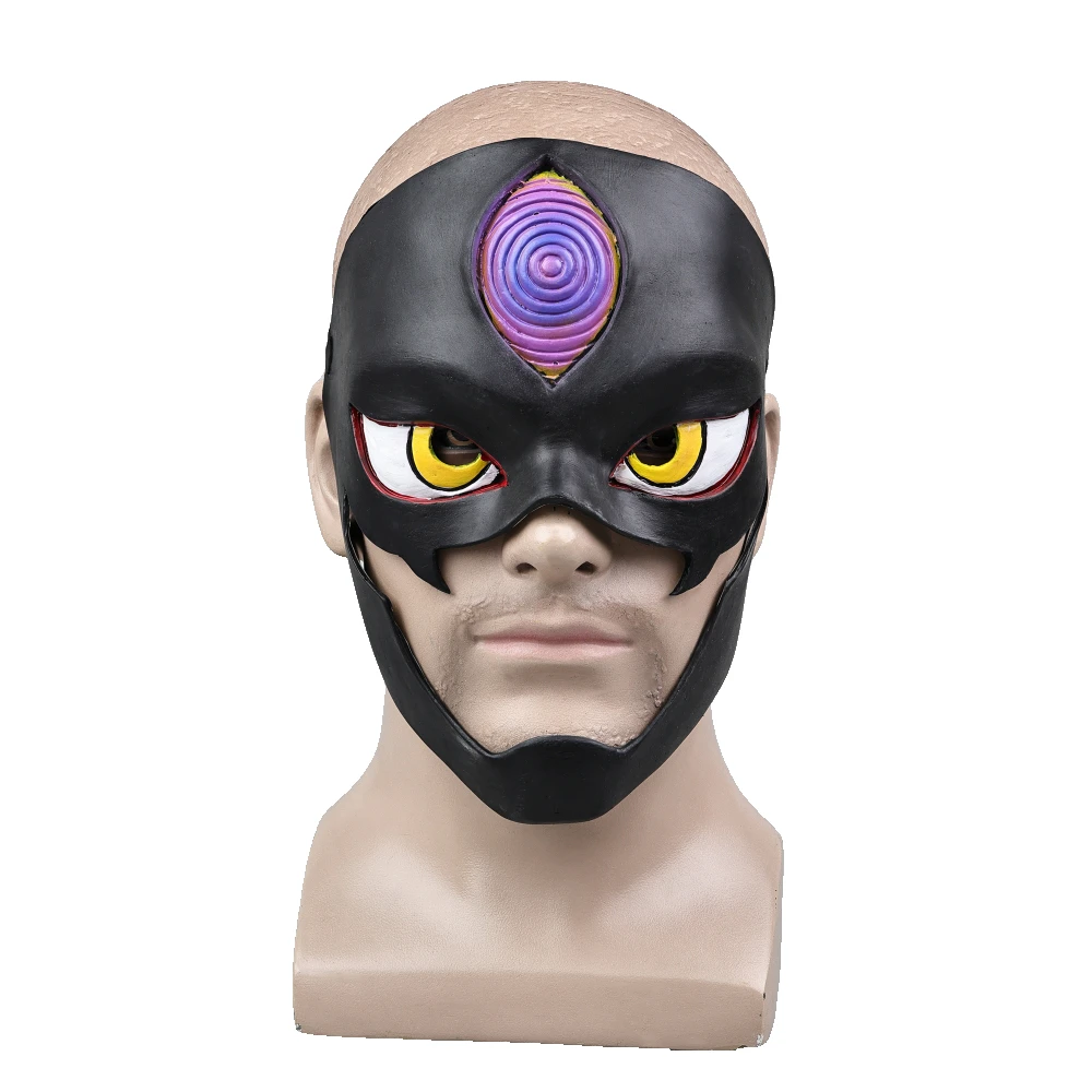 Anime DAN DA DAN Jiji Masks Cosplay Mask for Adult Man Boys Latex Halloween Party Carnival Masquerade Costume