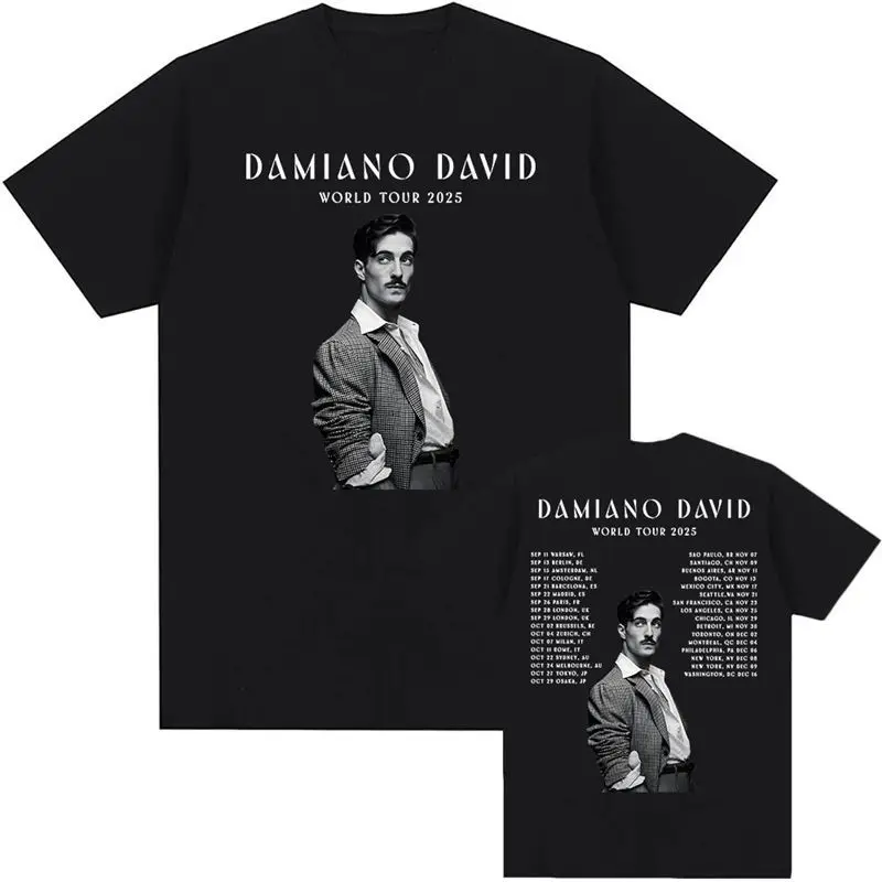 Hip-hop Classic Retro Casual T-shirt for Men and Women, New Style with Printed Design Ideal for Summer Dates with A Partner.