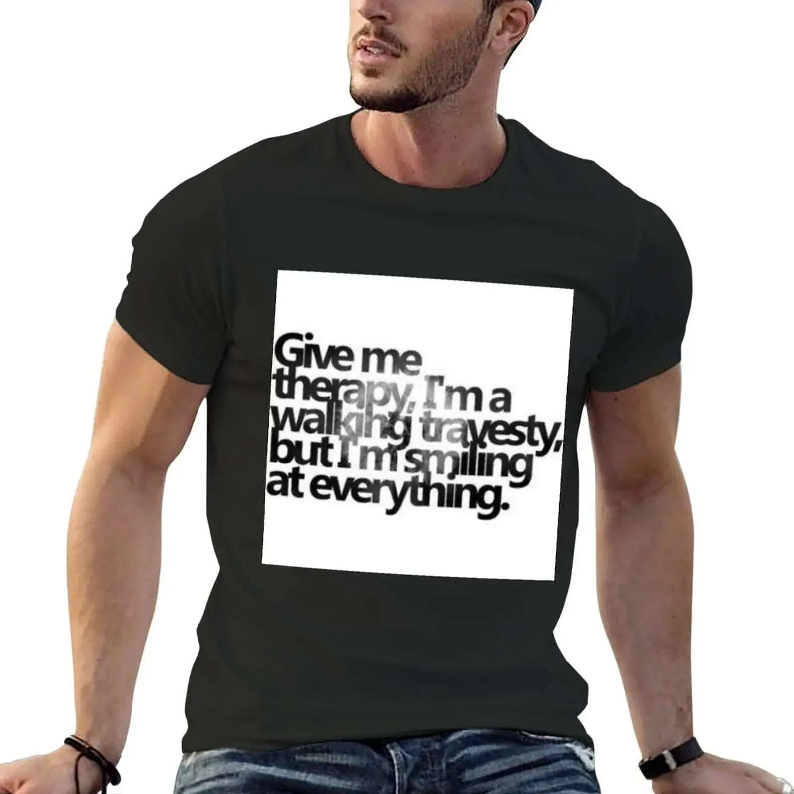 

Therapy - All Time Low T-Shirt tops plus size tops cheap stuff graphic t shirt vintage t shirts for men graphic