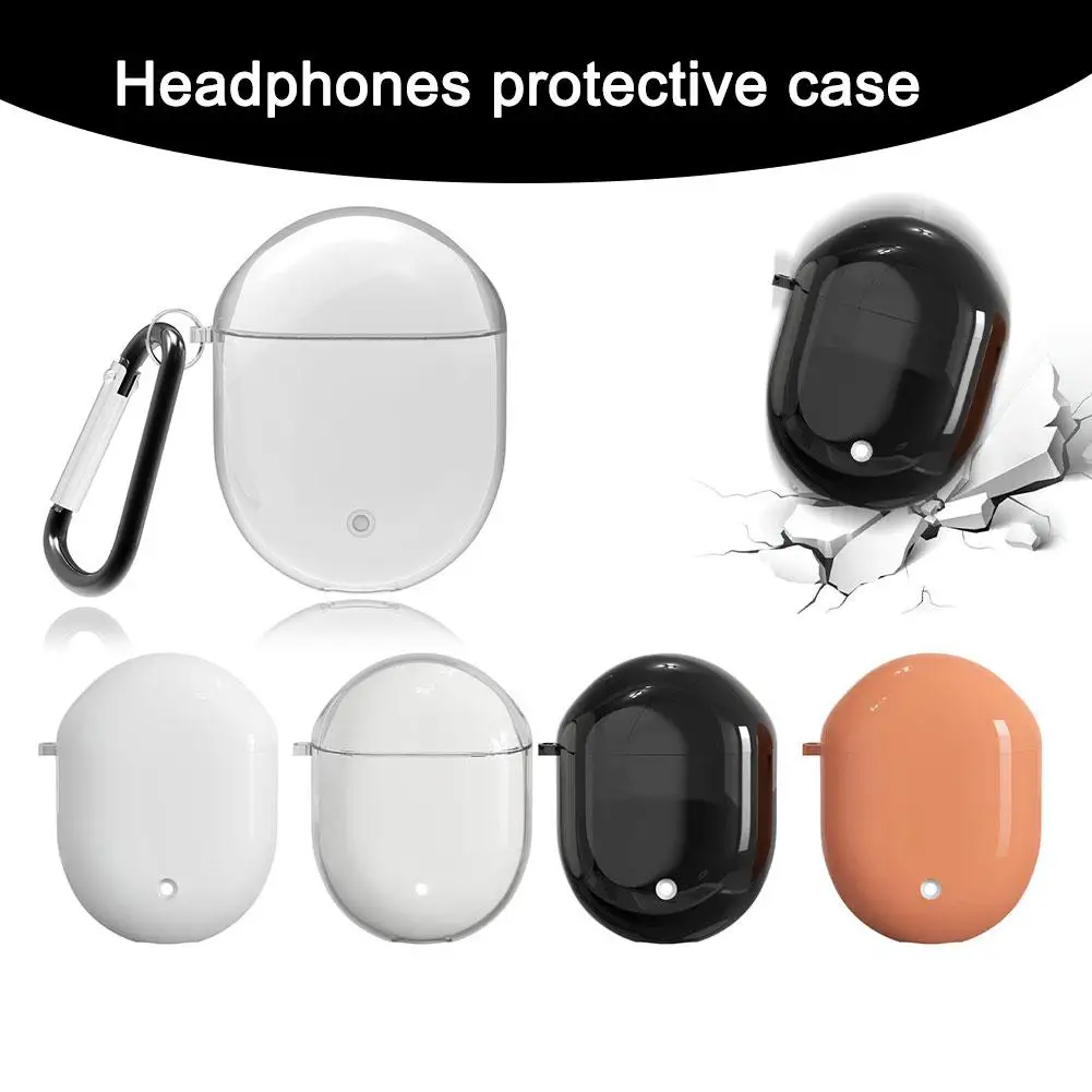 For Google Pixel Buds Pro 2 Protective Case With Carabiner Carrying Resistant Shock Strong Earphone Dustproof Cover Box Wir Z8H5