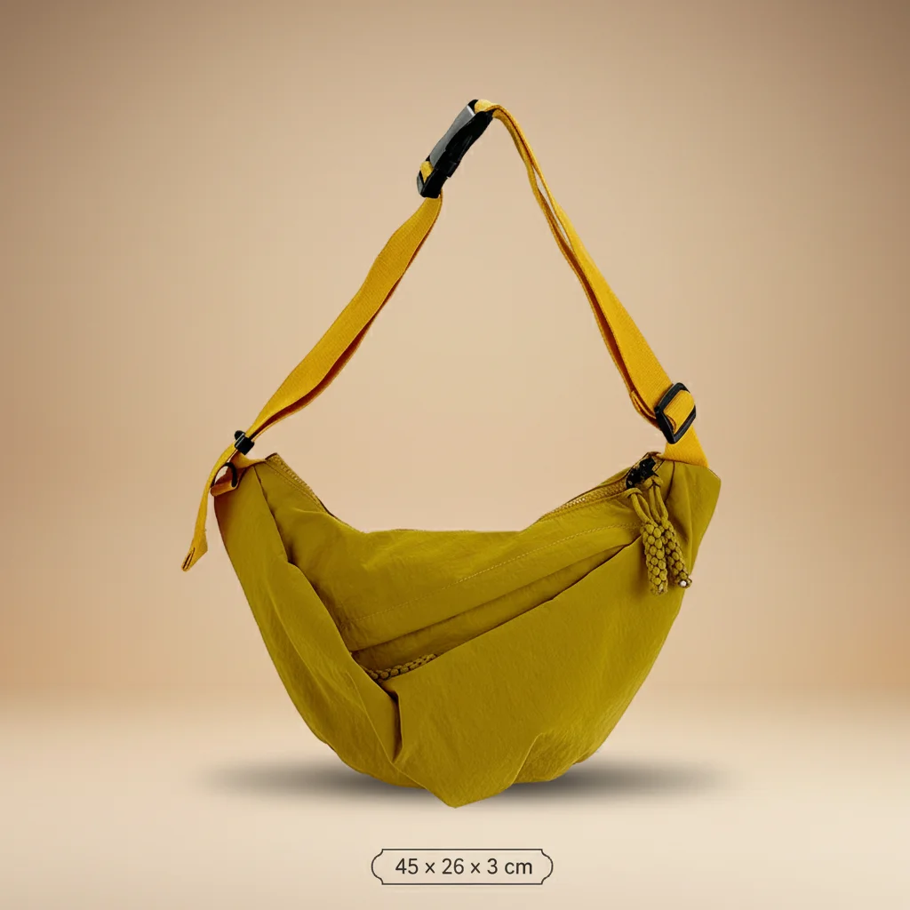 

Women's Large Capacity Shoulder Bag Solid Color Casual Tote Dumpling Design Handbag
