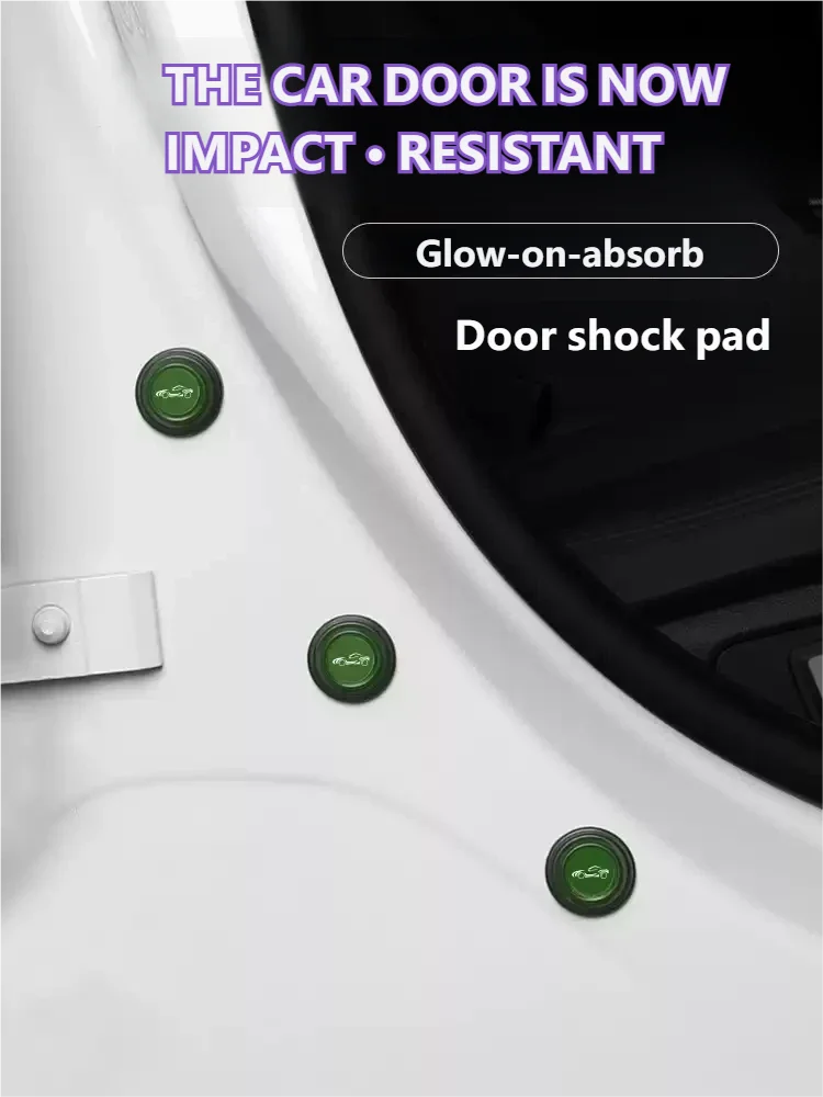For Changan Qiyuan Nevo A06 2026 2027 Door Shock-Absorbing Pad - Anti-Collision & Noise Reduction, Thickened Universal
