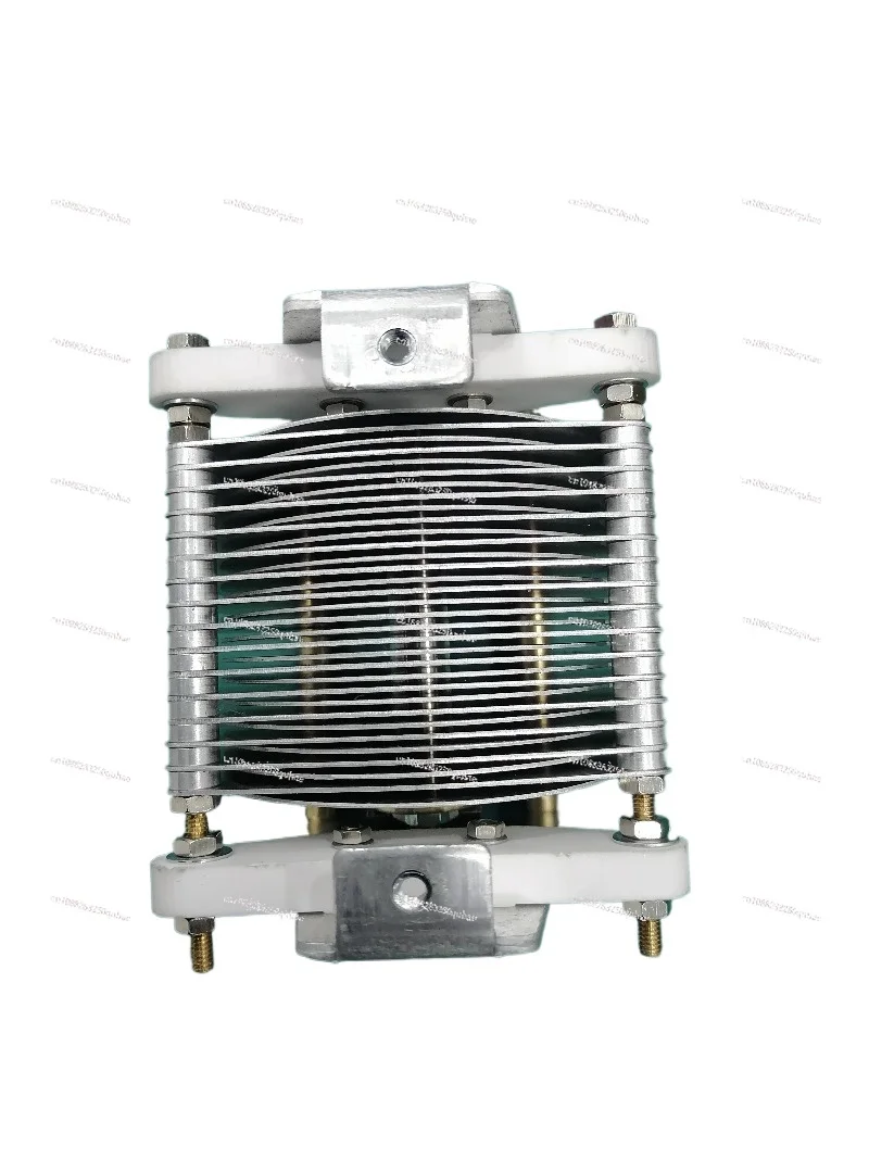 High-Power Air Variable Capacitor Semi-Handmade Air-Adjusted Capacitor Capacity 500P Capacitor 1000V