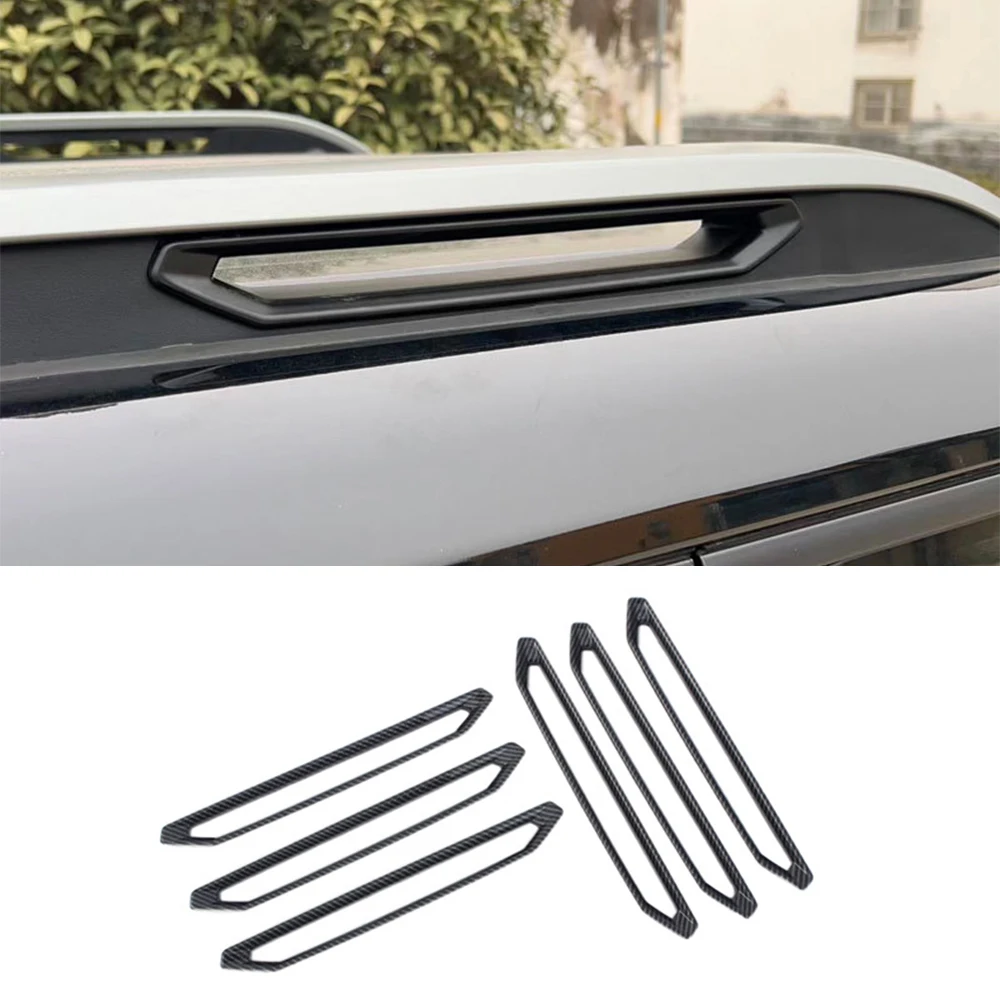 For Chery Jetour Traveller T2 2023 2024 Car Luggage Rack Patch Roof Iuggage Rack Decorative Strip Cover Car Exterior Accessories