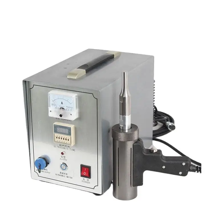 High power welding machine 25KHz portable machine for ultrasonic plastic spot welding