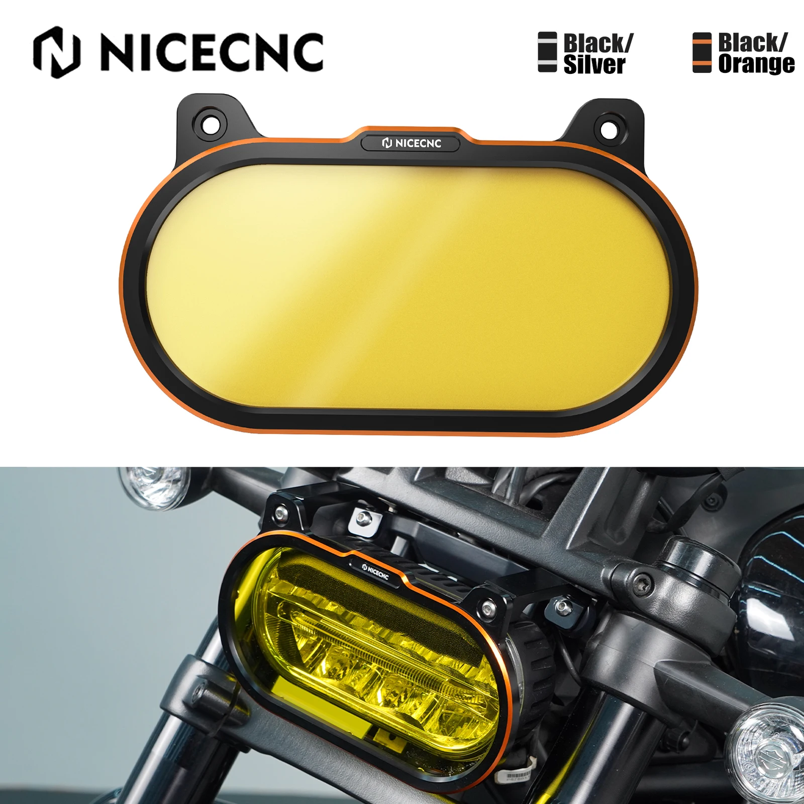 NICECNC Headlight Guard Headlamp Cover Protector For Harley Sportster S RH1250S RH 1250S RH1250 S RH 1250 S 2021 2022 2023 2024