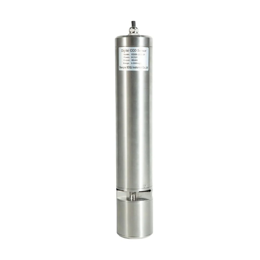 BOQU Digital RS485 Online Water Quality COD TOC BOD Sensor CODS-3000-01 OEM/ODM/OBM Customizable SS316L 5% Accuracy