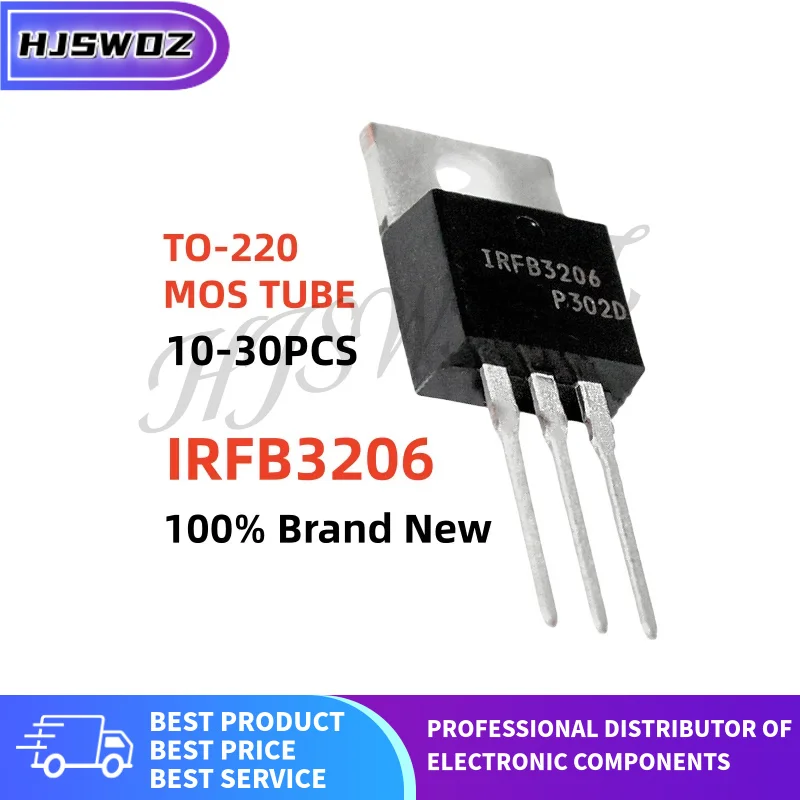 10~30Pcs IRFB3206PBF IRFB3206 FB3206 TO-220 N Channel MOS FET Field effect tube In Stock