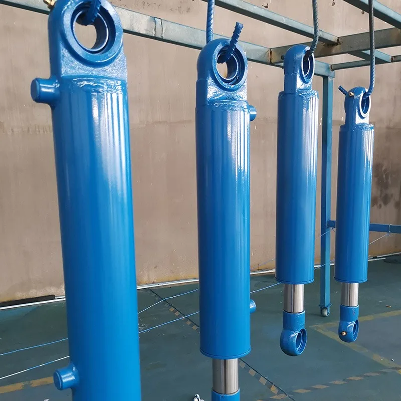 Oil Cylinder Hydraulic Cylinder, Single And Bidirectional Lifting Platform, Double Ear Small Cargo Elevator Engineering Cylinder